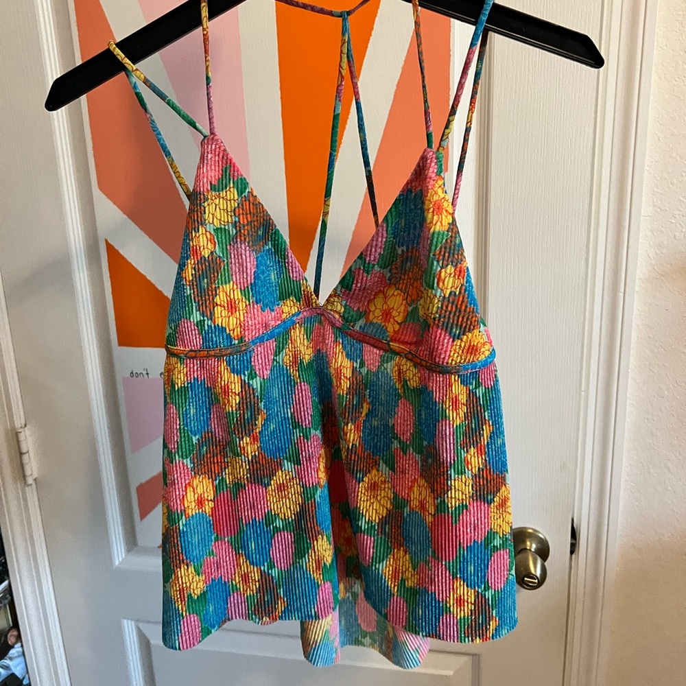 Strap top from Zara